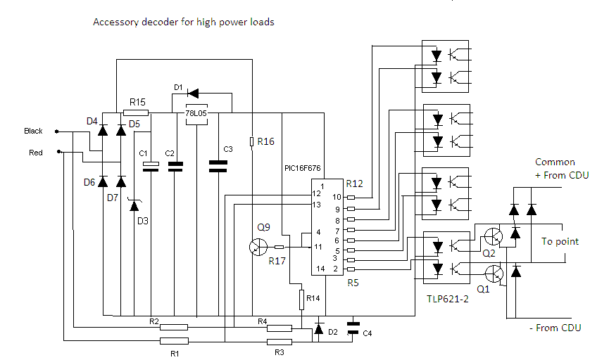 High Power Pulse Circuit Diagran